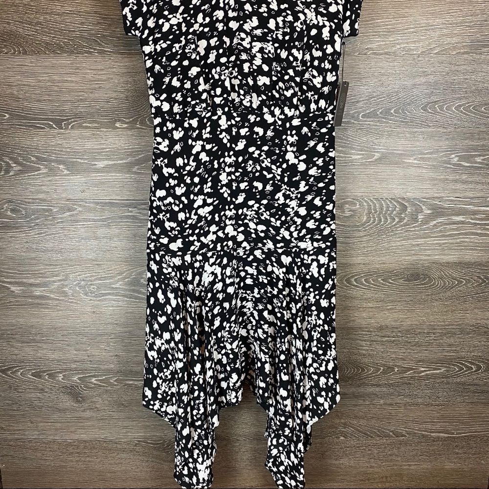 Vince Camuto Modern Imprint Asymmetrical Dress NWT - Picture 4 of 15
